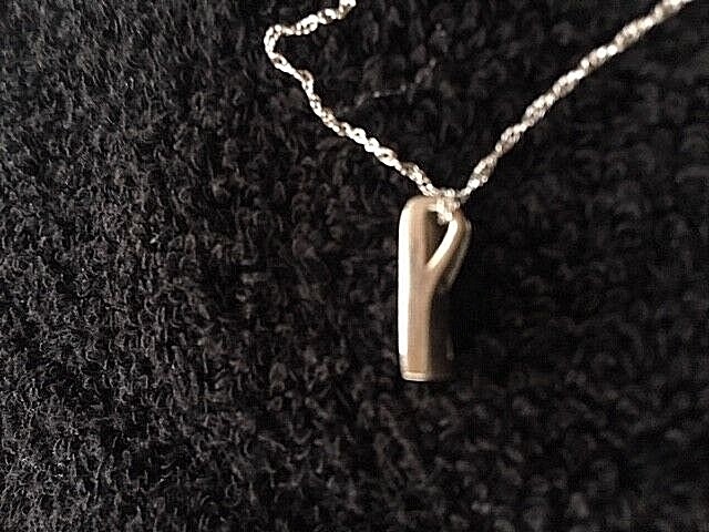 CROSS STERLING SILVER RELIGIOUS CROSS NECKLACE AND EARRING SET