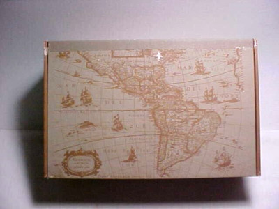 Vintage Nero's Custom Made Thompson Cigar Co Tampa FL Cardboard Cigar Box