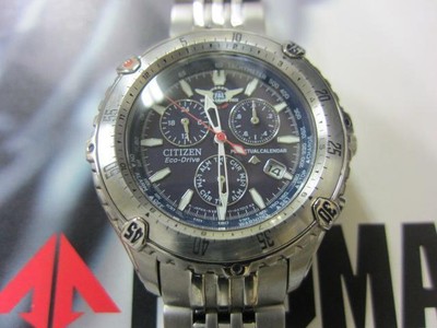 CITIZEN Promaster Sky Aerobatics Eco-Drive Chronograph Men's Watch PMV56-2631
