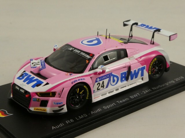 Spark Audi R8 lms 2018年スパ24時間レース 1/43 Spark Audi R8 LMS #24 BWT 24H NURBURGRING 2018 1/43 SG409 | eBay