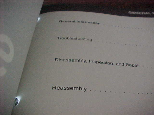 TORO N-28 Engine Service Manual