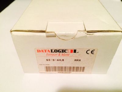 Datalogic Data Logic S3-3-A0.6 Optical Photoelectric Photo Sensor  NIB  