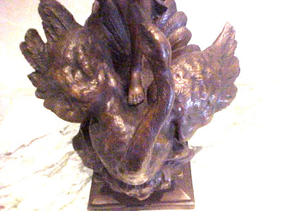 BRONZE STATUE LEDA AND THE SWAN 31