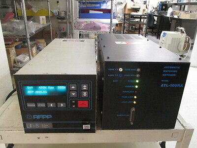 RFPP LF-5 RF Generator AMAT 0920-01014, Astech ATL-100RA RF Match, 399385