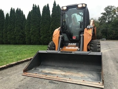 2016 Case SV280 Rubber Tire Skid Steer 2 Speed Cab AC Diesel Wheel Tractor