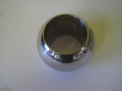 INDUSTRIAL VALVE SPARE  PART SPHLK002 BALL 6BE EA 06-1564 PORTED STAINLESS  3''