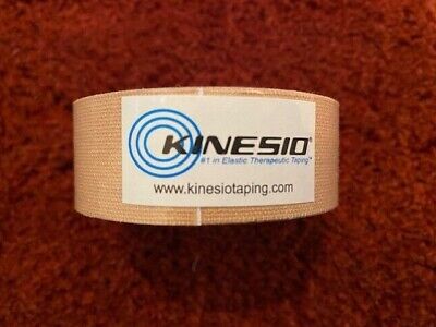 kinesiology tape 1'' wide beige kinesio tex muscle, ligament, joint support tape 