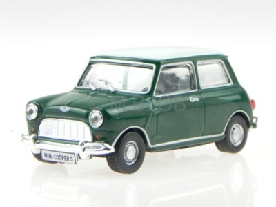Mini Cooper S Classic green modelcar in showcase 1:43 | eBay