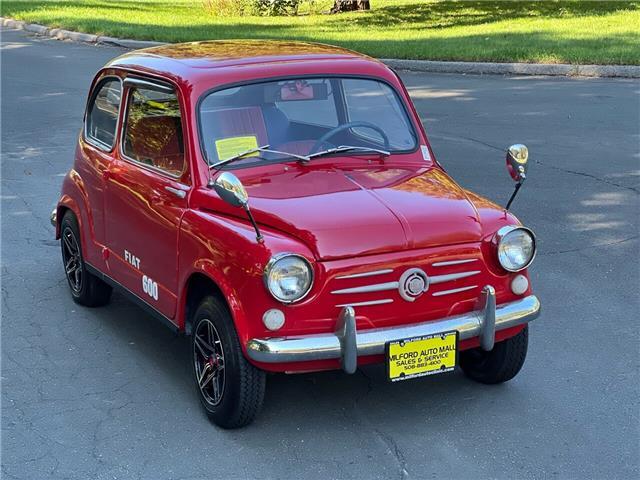 Owner 1958 Fiat 600  Red  Manual 46,221 Miles