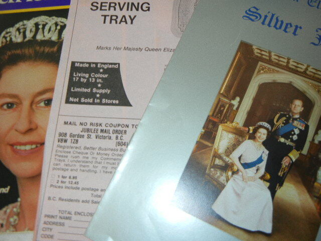 CANADA SILVER JUBILEE OTTAWA BRITISH ROYALTY QUEEN ELIZABETH II - 1977 SOUVENIR