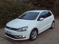 2017 Volkswagen Polo 1.0 Match Edition 5dr White 39k Miles FSH Years MOT Warrant