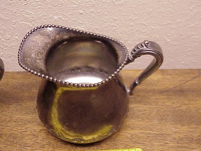 Forbes Silver Co. USA 628 - Creamer & Sugar Bowl ~ Quadruple Plate
