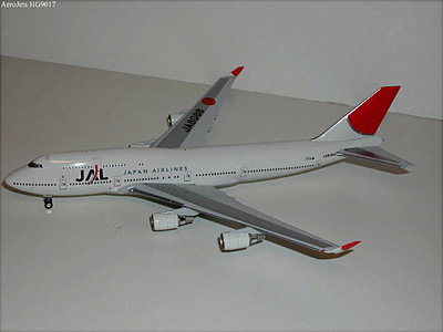 模型　JAL　ボーイング747 JA8088 JAL B747-400 (JA8088) , 1:300 Hogan! RARE!! | eBay