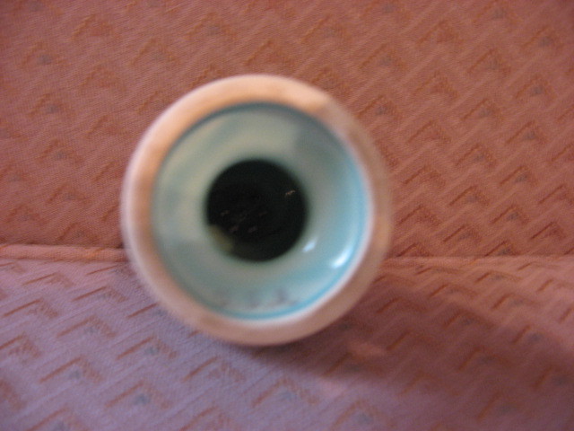 T. S. & T. LURAY PASTEL GREEN PEPPER SHAKER - No Cork