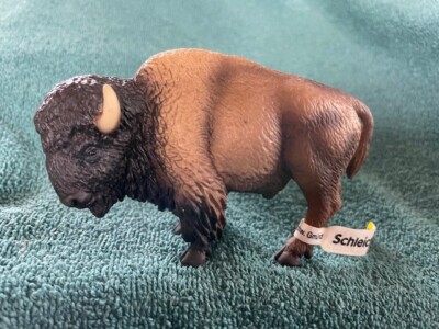 AMERICAN BISON by Schleich/ toy/ buffalo/ 14349/ RETIRED 