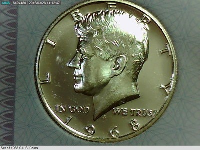 1968 S U.S. Coin set PR 67