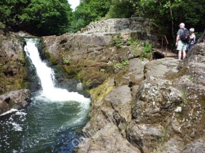 Photo 6x4 Skelwith Force Skelwith Bridge As low as I've ever seen it c2010