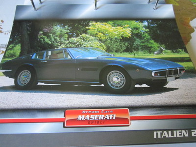 Dream Cars Italien 1 Maserati Ghibili 1969