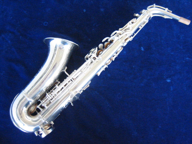 Rare ANTOINE COURTOIS alto saxophone, made in France, NEW PADS, WARRANTY!