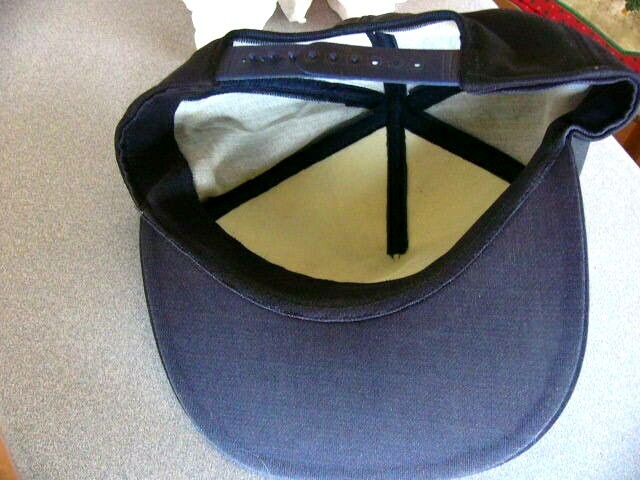 USN VALLEY FORGE CG50 CAP. Scrambled Egg, Adjusts, Original Desert Storm.