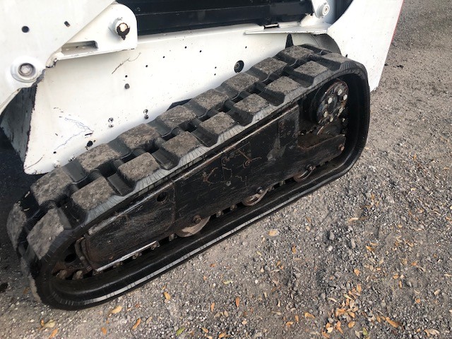 Bobcat T190 Skid Steer Loader Cab A/C Heat HYD quick attach NEW tracks/sprockets