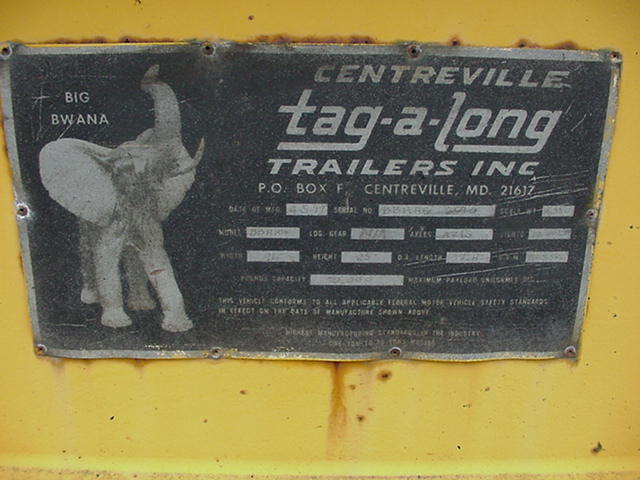 1977 CENTREVILLE 35 TON DETACHABLE RGN TRAILER