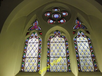 Photo 6x4 Elstead, St James: stained glass window (a)  c2012