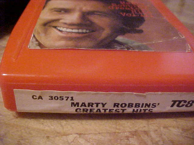 8 TRACK TAPE MARTY ROBBINS 