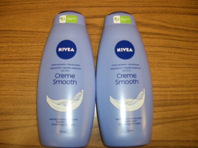 2-Nivea Smooth Shower Cream 25.36 fl oz each Shea Butter & Gentle Scent