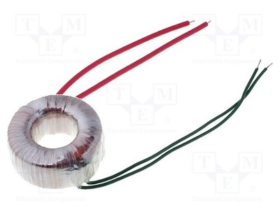 Transformer: Toroidal 0.83A 12V 0.3kg 230VAC 10VA Ø: 57mm TST 10/009 Ring Core