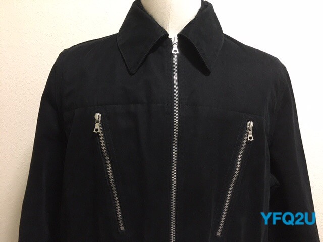 APC Black Multi-Zip UTILITY / DUTY JACKET Sz-2 (Large) Made in