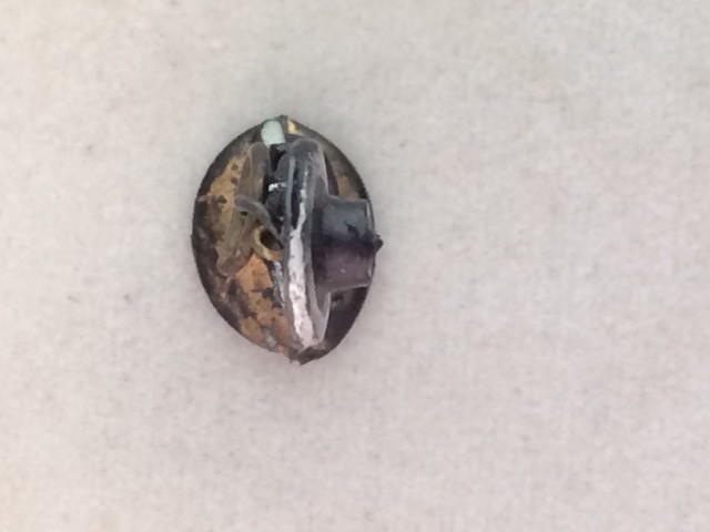 1940's Vintage Celluloid Candle Stick Telephone Charm Plastic Candlestick