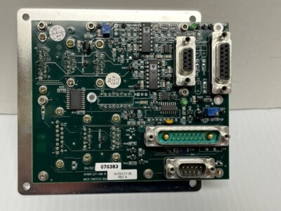 Jordan Valley  Bruker JVX-6200 MCD Switch Board P/N AY00127-06