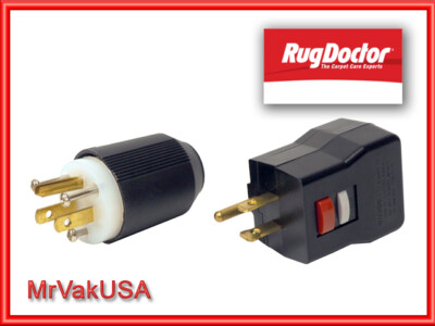 Rug Doctor Alci Plug & Receptacle Kit for Mighty Pro, Mighty Pro X3, Wide Track 