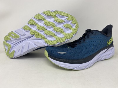 Мужские кроссовки HOKA Clifton 8, синий коралл/бабочка, 12,5 D Medium US