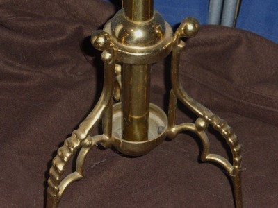 *90817 All Brass BUTLER Men's Cloths Rack Suit Rack Solid Brass Garment Rack