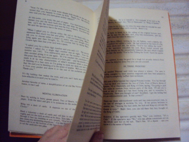 vintage card tricks my favorite easy mental card magic george b. anderson 1980