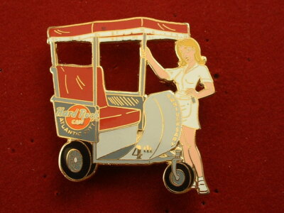 PIN'S HARD ROCK CAFE - PIN'UP - VOITURE - ATLANTIC CITY - 4th ANNIVERSARY