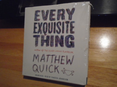SEALED RARE Every Exquisite Thing 5x CD audio book Silver Linings Playbook 2016