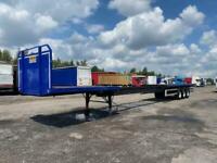 M&G Tri Axle Extendable Flatbed Trailer