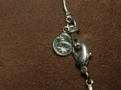 Preciosa Sterling Silver faceted Crystal Light Blue Necklace Czech Rep BOX