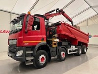 DAF CF 440 8x4 Day Cab Steel Tipper Grab