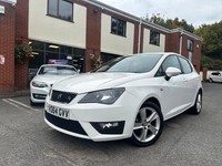 2014 SEAT Ibiza 2014 64-Reg Seat Ibiza 1.2 TSI FR 5dr,Nevada White,Sat Nav,Petro