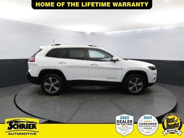 2020 Jeep Cherokee Limited 34,680 Miles Bright White Clearcoat 4D Sport Utility