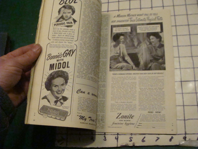 original RADIO & TELEVISION MIRROR march 1950 -- BILL LAWRENCE cover