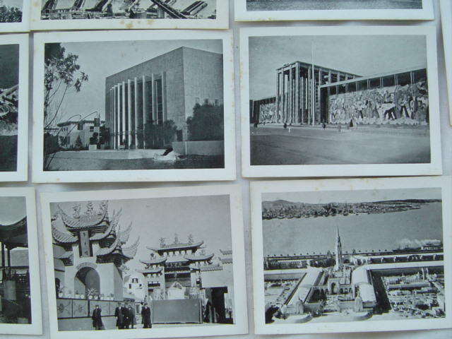 1939-40 Golden Gate-San Francisco Exposition Postcard Album California 15 CARDS!