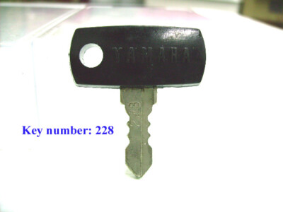 Yamaha YAS3 Ignition Switch Key Pre-Cutted no: 228 NOS AS3 Main Switch 307-82508