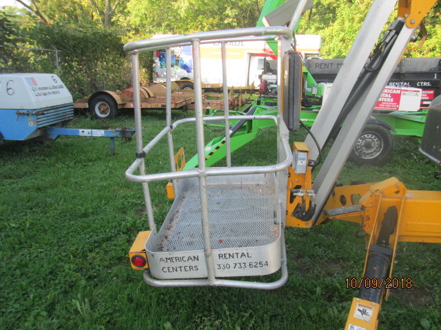 BILJAX 4527A TOWABLE ARTICULATED BOOM LIFT  2013 + SPARE BASKET