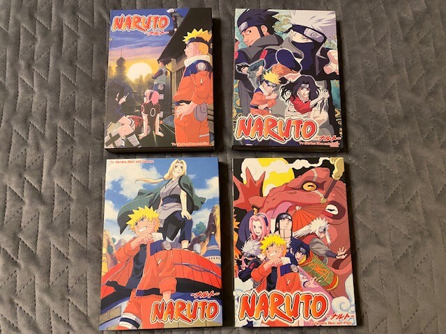 NARUTO　dvd-boxセット Naruto TV Series Box Set 1-8 DVD Lot | eBay