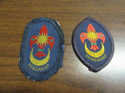 Malaysia Lot of 2 Scout Patches     FX3